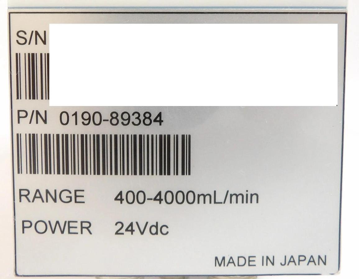 Used AMAT Applied Materials 0190-89384 Flow Controller 400-4000mL/min Working Surplus