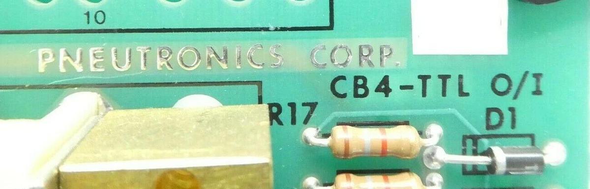Used Pneutronics 990-004321-002 CBX/TTL PCB Card 691-0074 Rev. B CB4-TTL O/I Working