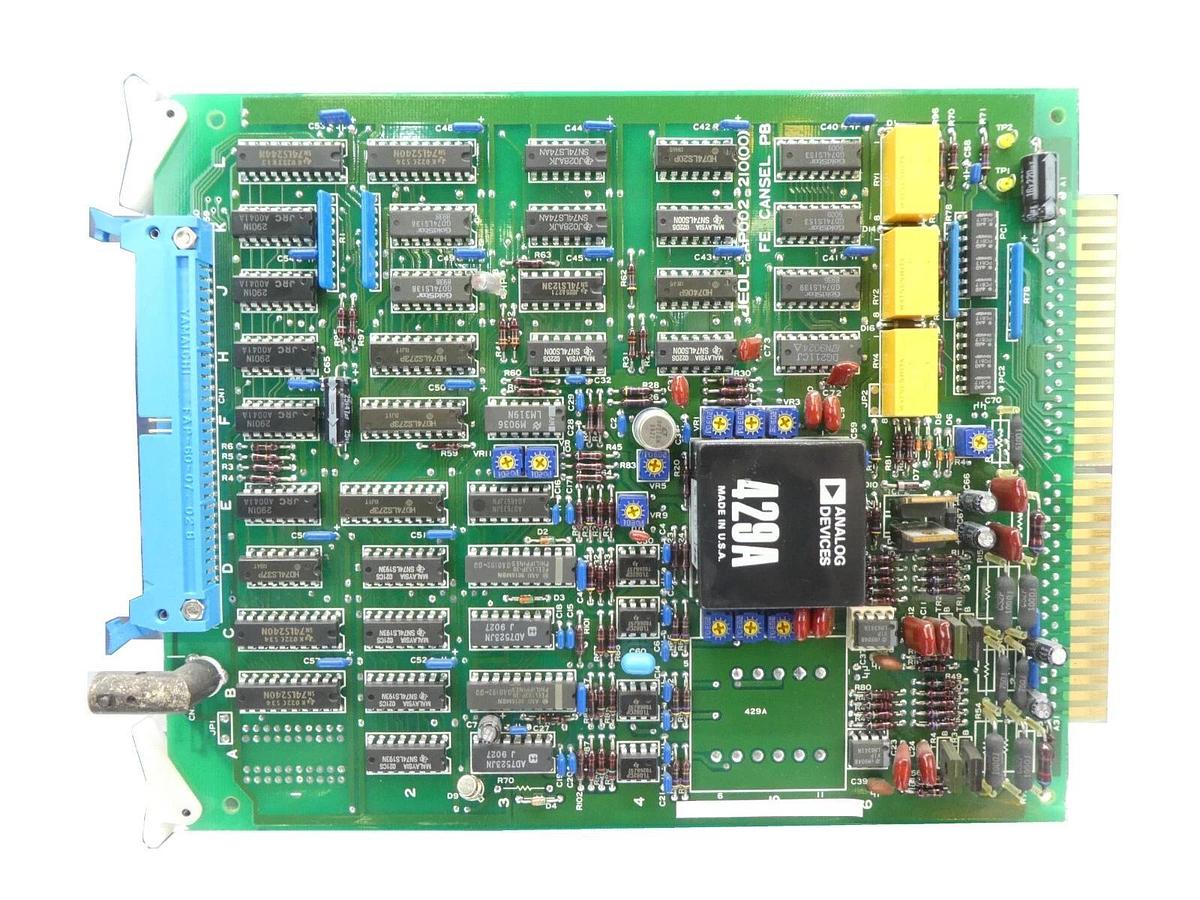 Used JEOL AP002210(00) Processor PCB Card FE CANSEL PB JSM-6300F SEM Working Surplus
