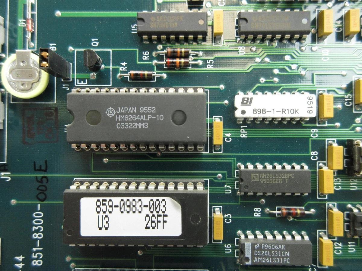 Used SVG Silicon Valley Group 851-8300-005 Processor PCB Card Rev. E 90S Used Working