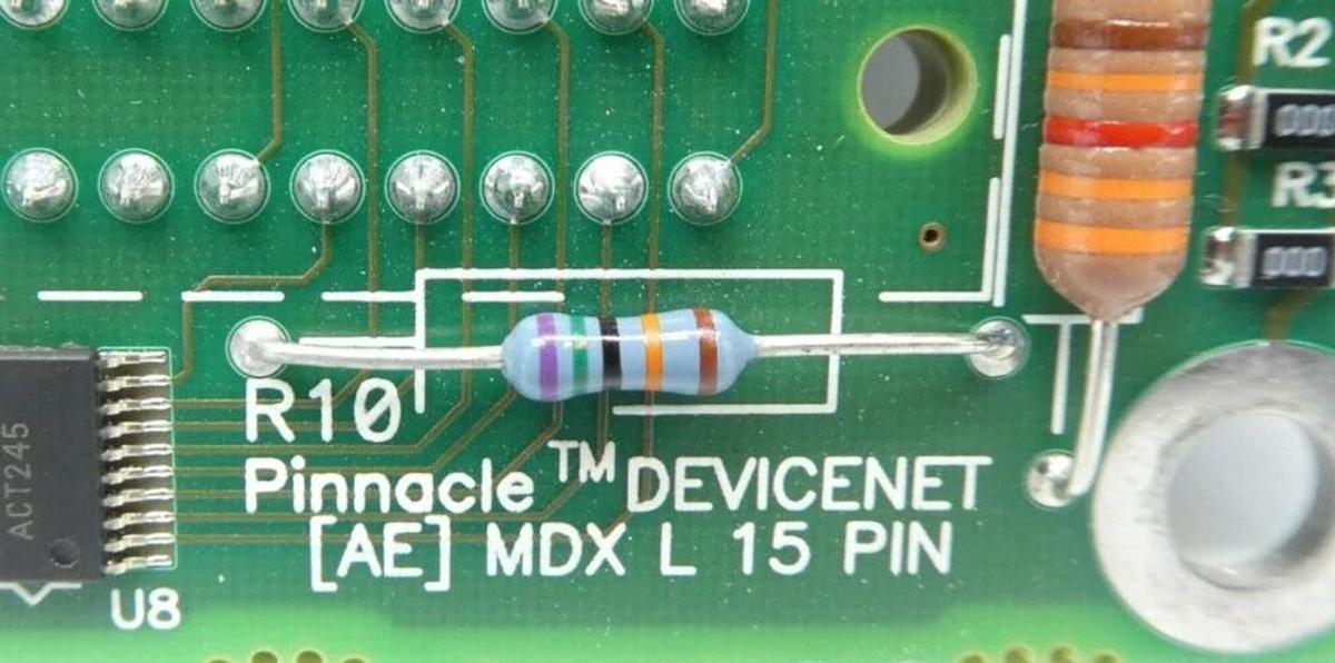 Used AE Advanced Energy 2301549-A Pinnacle DeviceNet MDX PCB Card 1303193 Lot of 2
