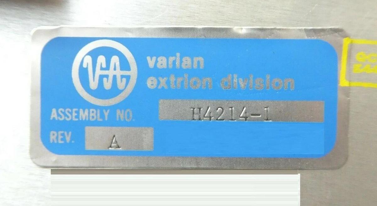 Used Varian H4214-1 Analysis Beam Focus & Scan Energy Implant Mode Controller Surplus