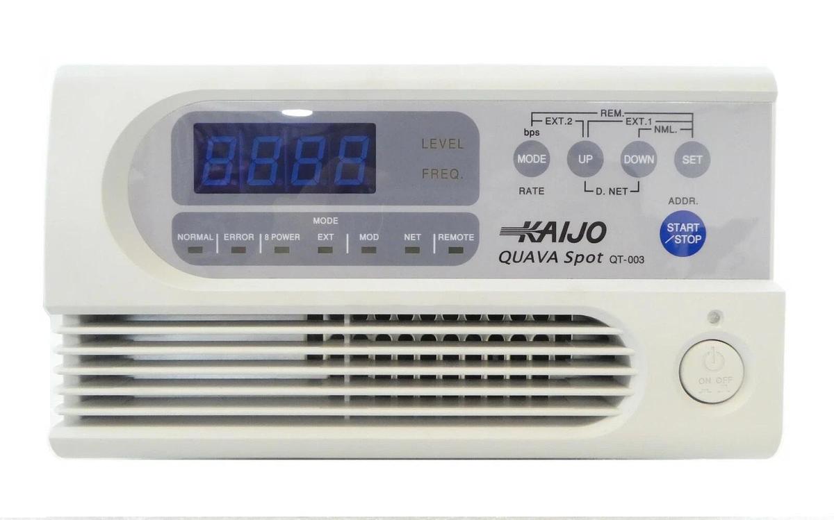 Used Kaijo 20110 Ultrasonic Generator QUAVA Spot QT-003 Megasonic Working Surplus