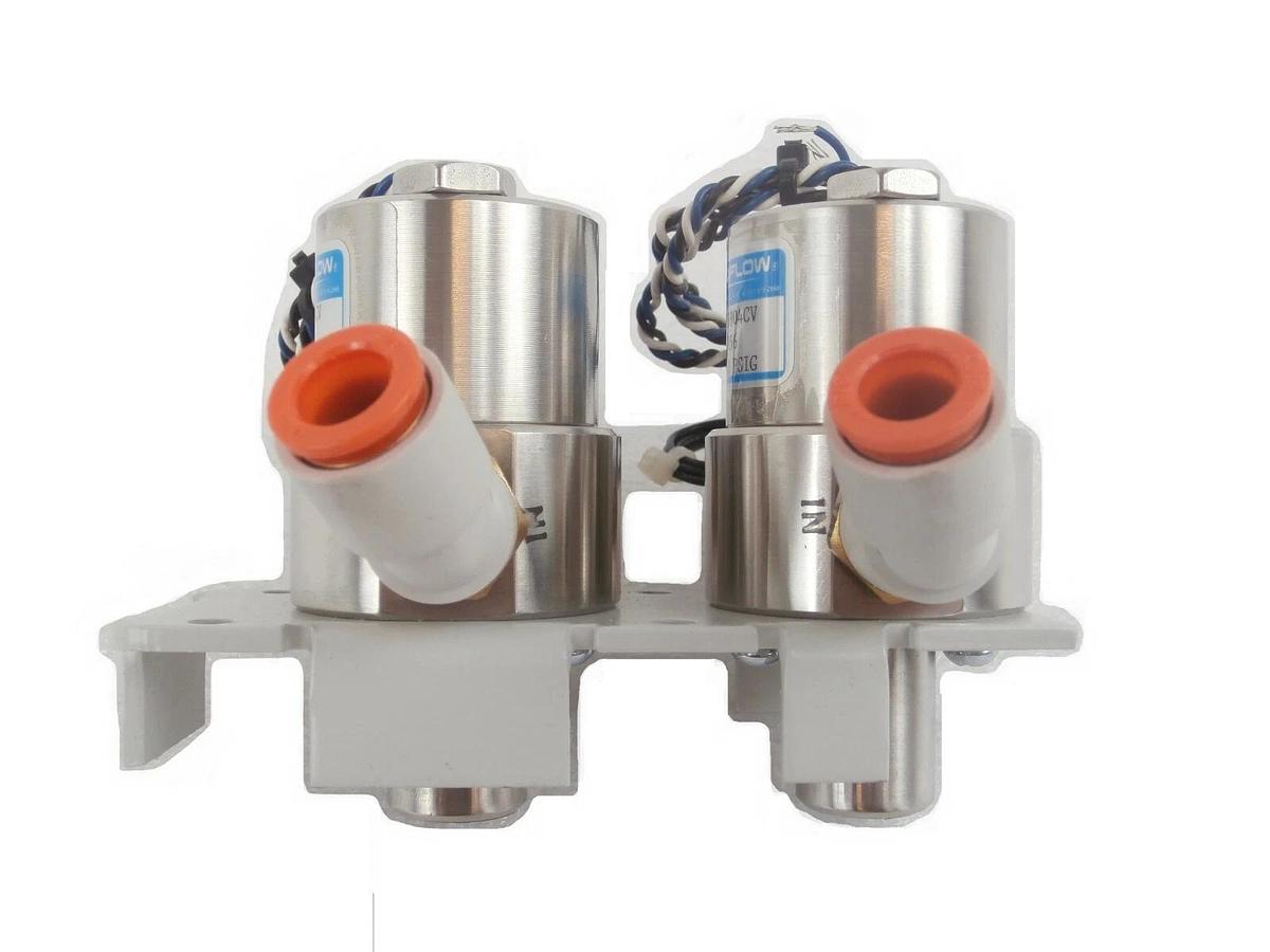 Used Autoflow FS5904CV Dual Flow Switch Assembly Edwards Vacuum Working Surplus