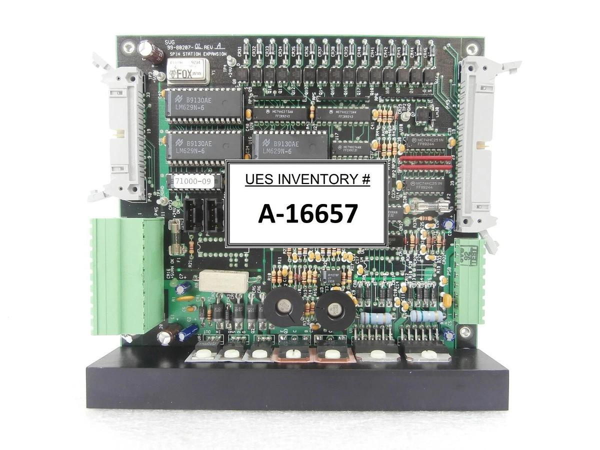Used SVG Silicon Valley Group 99-80207-02 Spin Station Expansion Board PCB Rev. A 90S