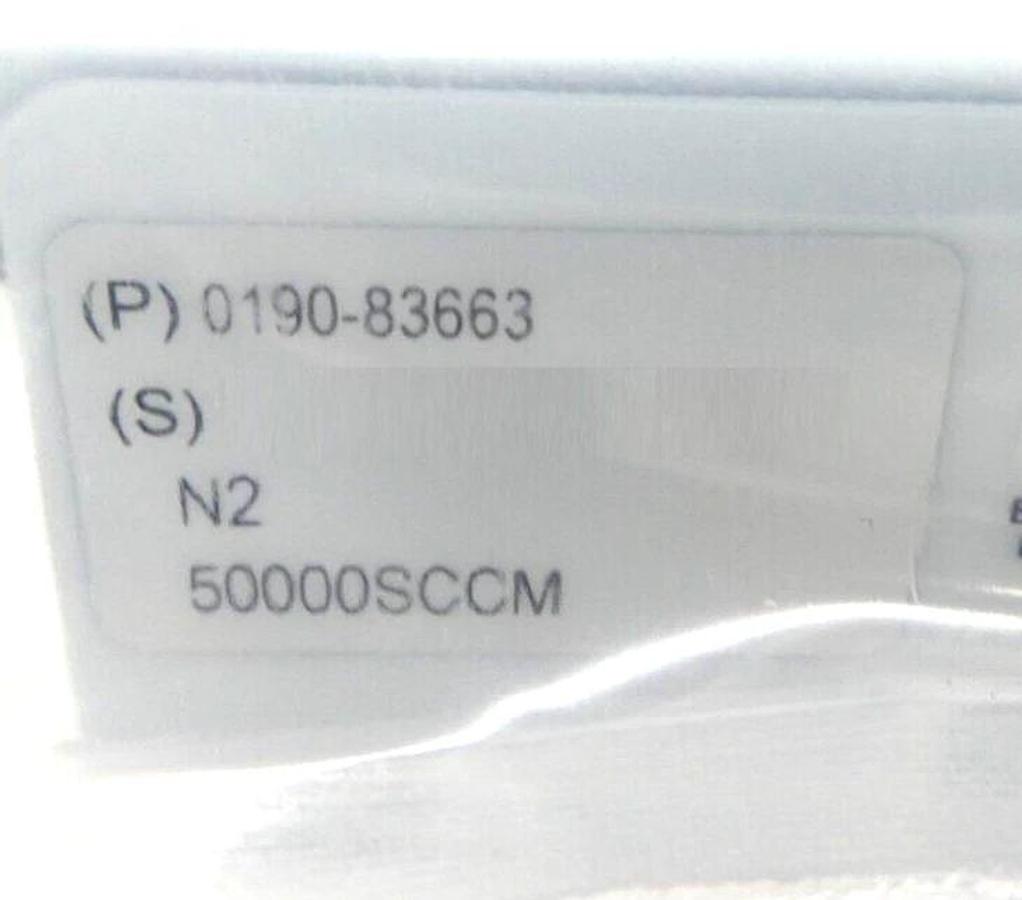 AMAT Applied Materials 0190-83663 Mass Flow Controller MFC 50000 SCCM N2 New
