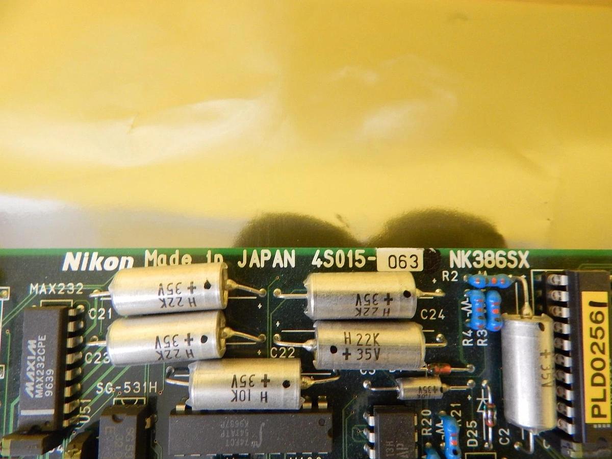 Used Nikon Precision 4S015-063 Processor PCB Card VME NK386SX Working