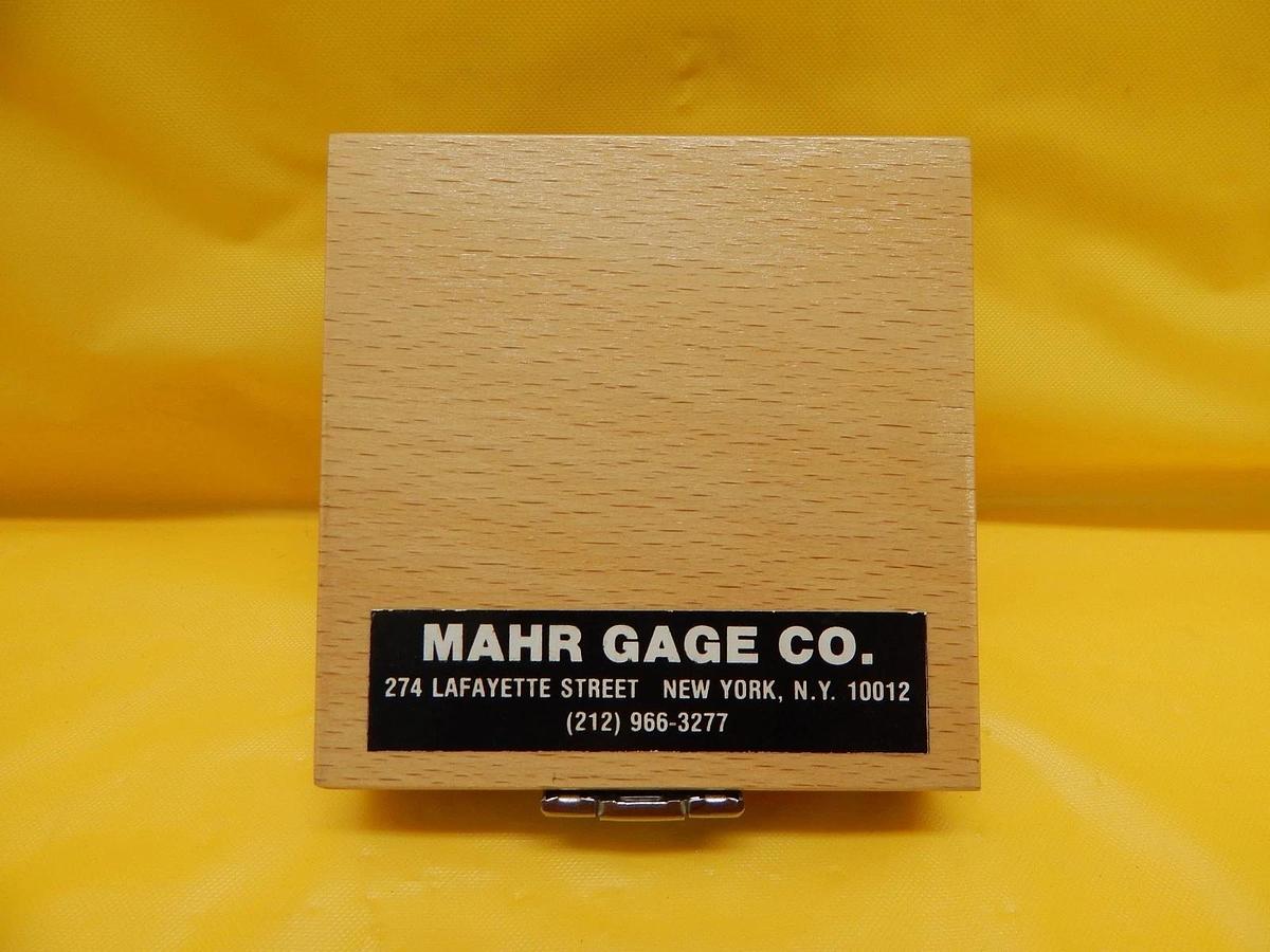 Used Mahr Perthen 6820101 Metrology Calibration Standard Gage PEN-10-1 Used Working