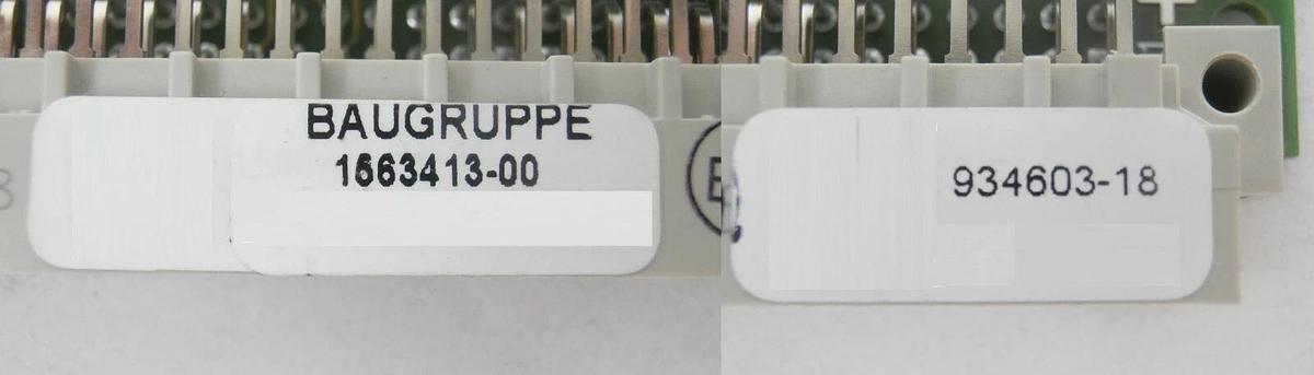 Used Huttinger 1663413-00 Motherboard PCB 934603-18 TIG 30 DCplus Trumpf Working