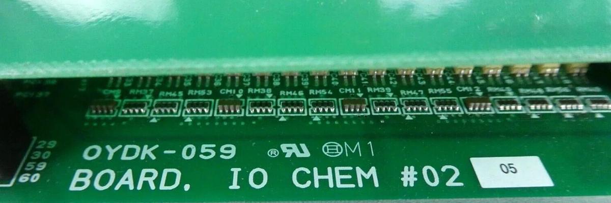 Used TEL Tokyo Electron OYDK-059 IO CHEM #02 PCB Board OYDK-063 Lithius Working Spare