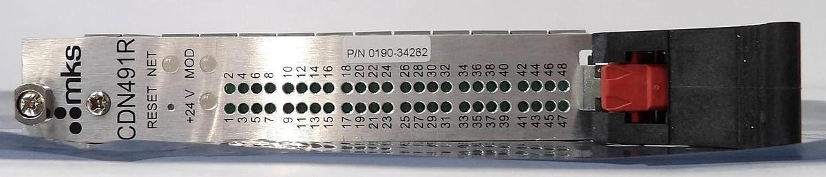 Used MKS Instruments AS01491-04 DIDO CS 3U IO PCB Card CDN491R Working Surplus