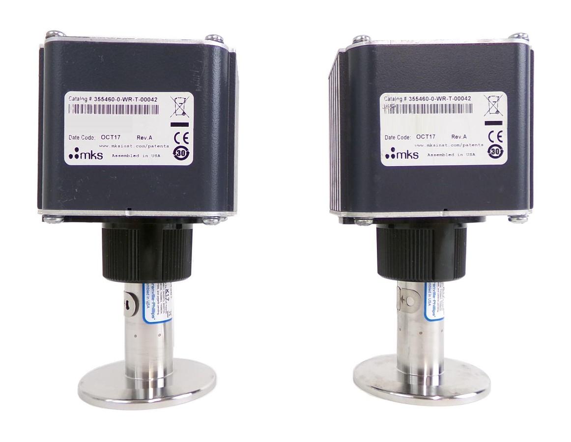 Used Granville-Phillips 355460-0-WR-T-00042 Micro-Ion Gauge Lot of 2 Working