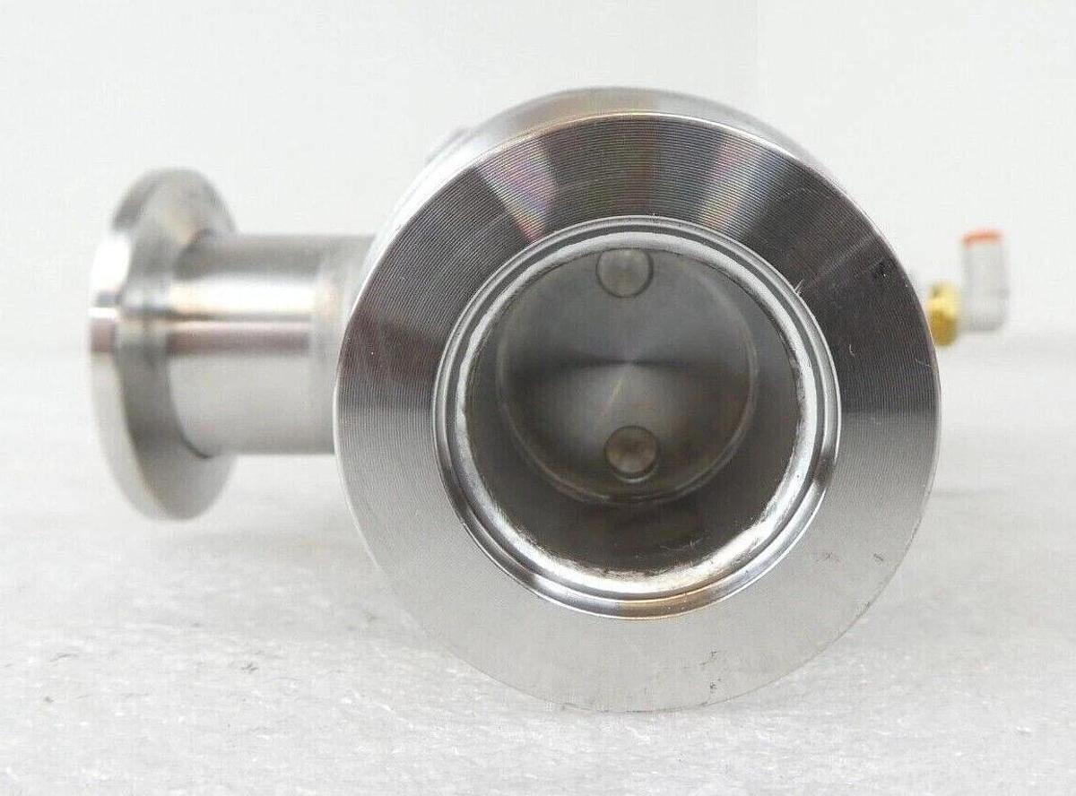 Used MKS Instruments 100019082 High Vacuum Isolation Angle Valve Lot of 4 Working