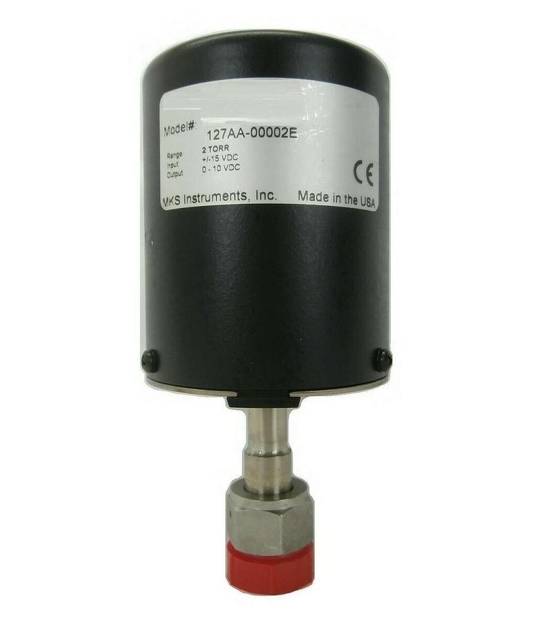 Used MKS Instruments 127AA-00002E Baratron Pressure Transducer 127 Tested Working