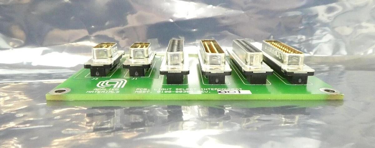 Used AMAT Applied Materials 0100-00386 Light Select Interconnect PCB Working Surplus