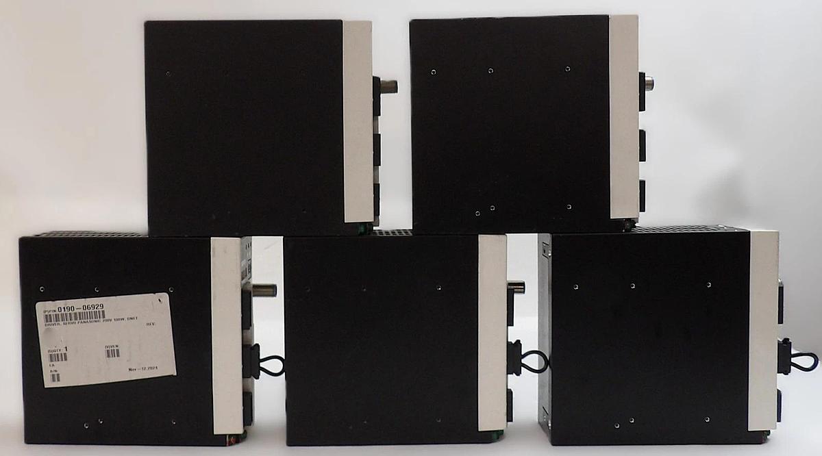 Used Panasonic MQDB012AAD02 AC Servo Driver AMAT 0190-15328 Lot of 5 Spare Surplus