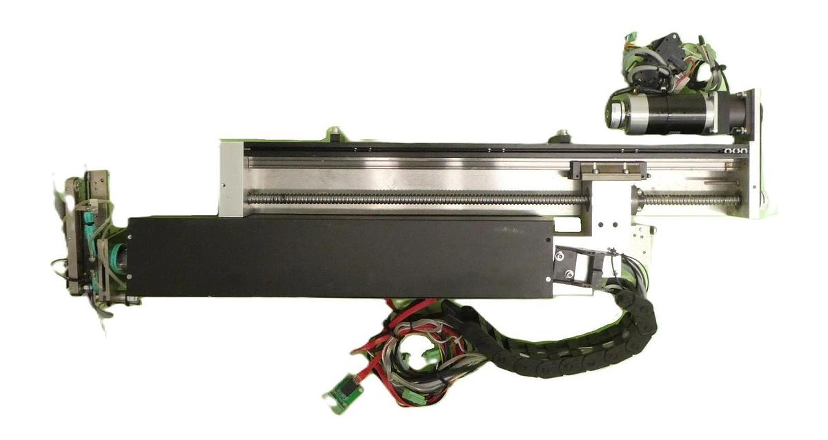 Used S Cubed Flexi Spin Thermal Process Wafer Handling Robot Arm Assembly Working