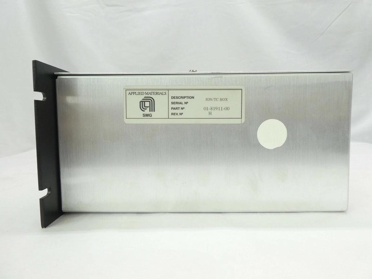 Used AMAT Applied Materials 01-81911-00 ION/TC Box Working Surplus