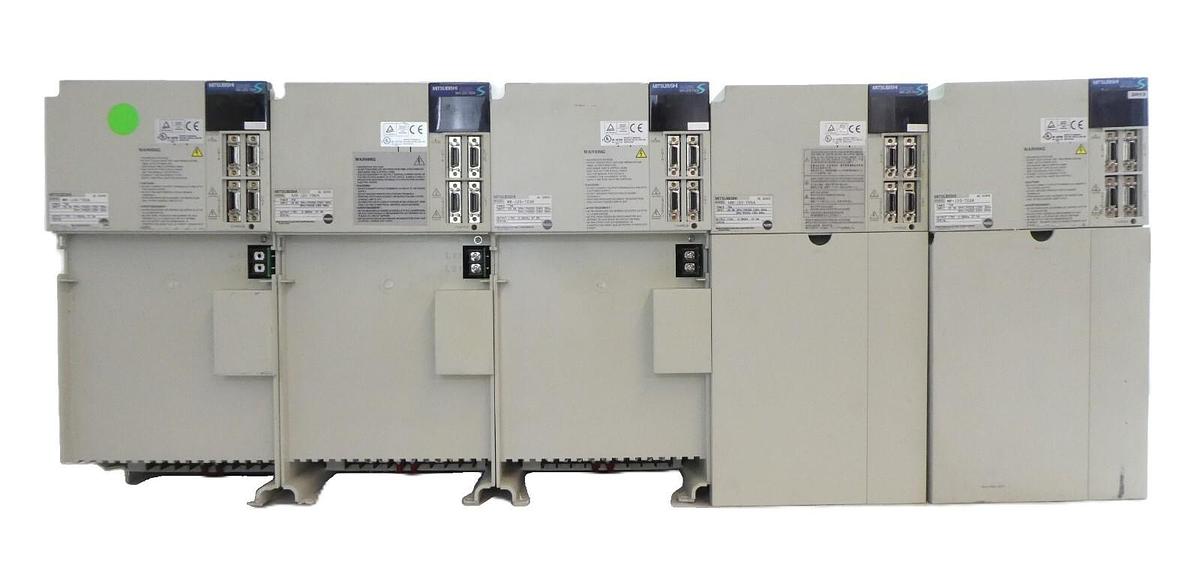 Used Mitsubishi MR-J2S-700A AC Servo Driver MELSERVO Reseller Lot of 5 Working Spare