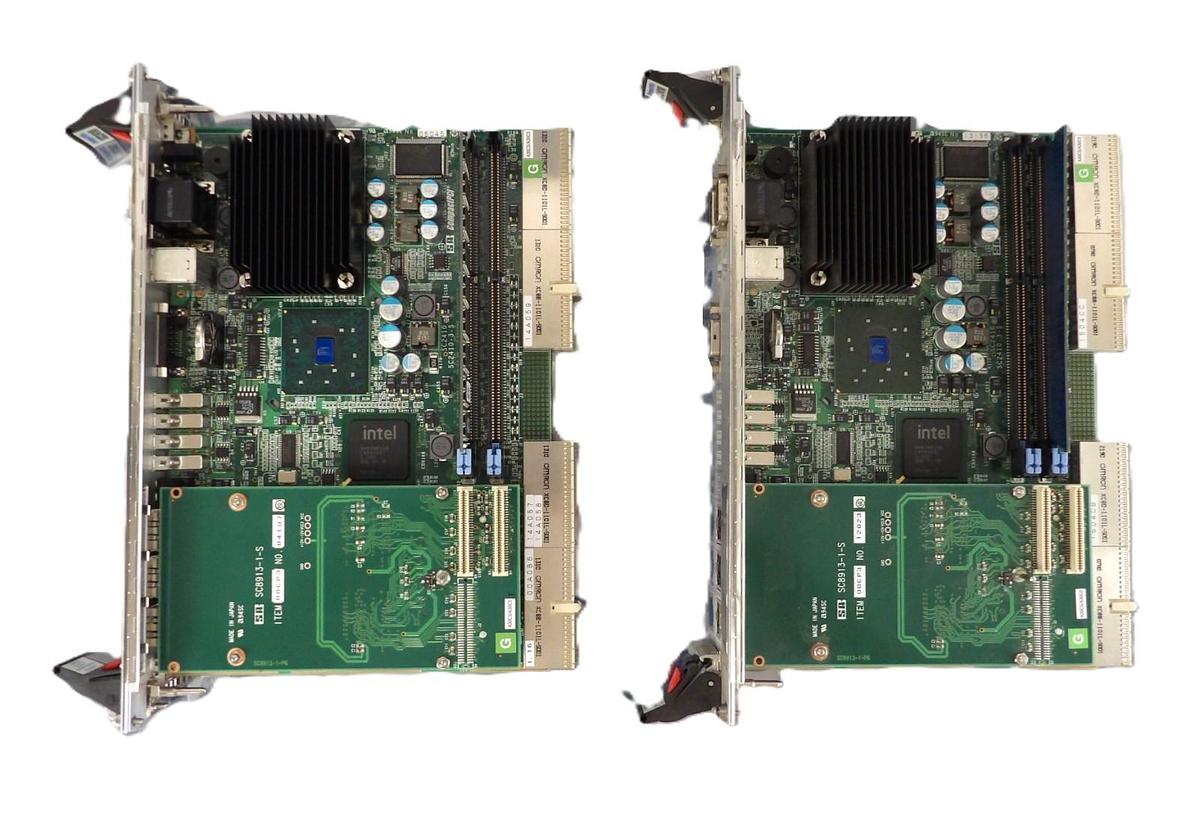 Used Sanritz SC2410 CPU SBC Single Board Computer VME PCB Card SC2410 Lot of 2 Spare