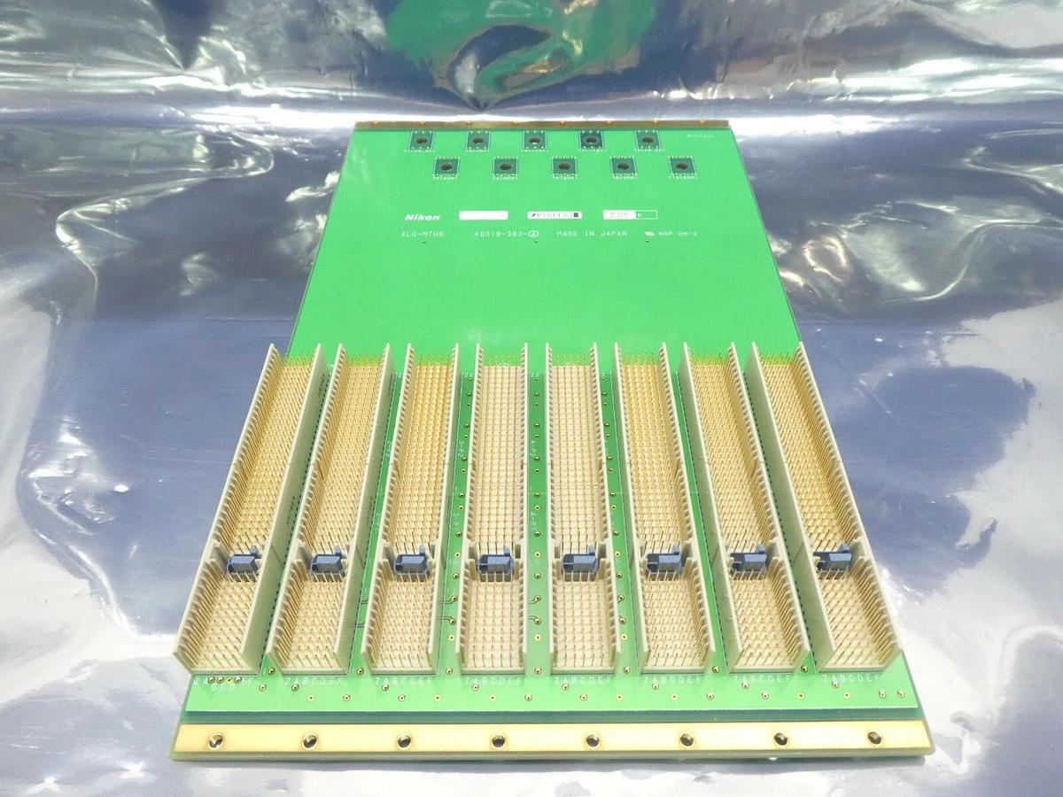 Used Nikon 4S019-383-Ⓐ ALG-MTHR Backplane PCB 660-CPCI08WAN-2 PICMG 2.0 NSR FX-601F