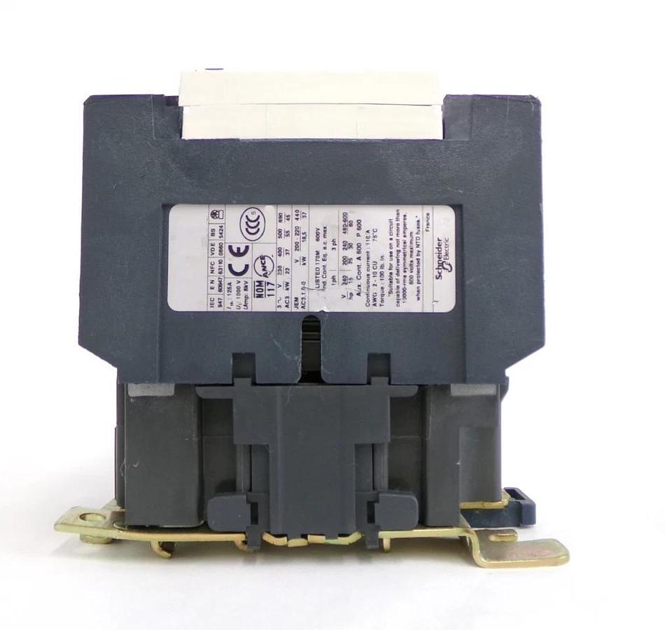 Used Telemecanique LC1D80116 Contactor LC1 D806 Square D Lot of 3 Working