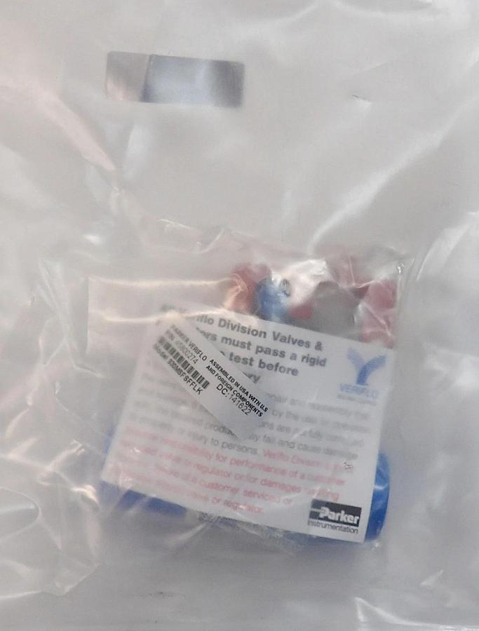 Parker Veriflo 45800274 Diaphragm Valve 930MSFSFFLK Reseller Lot of 2 New