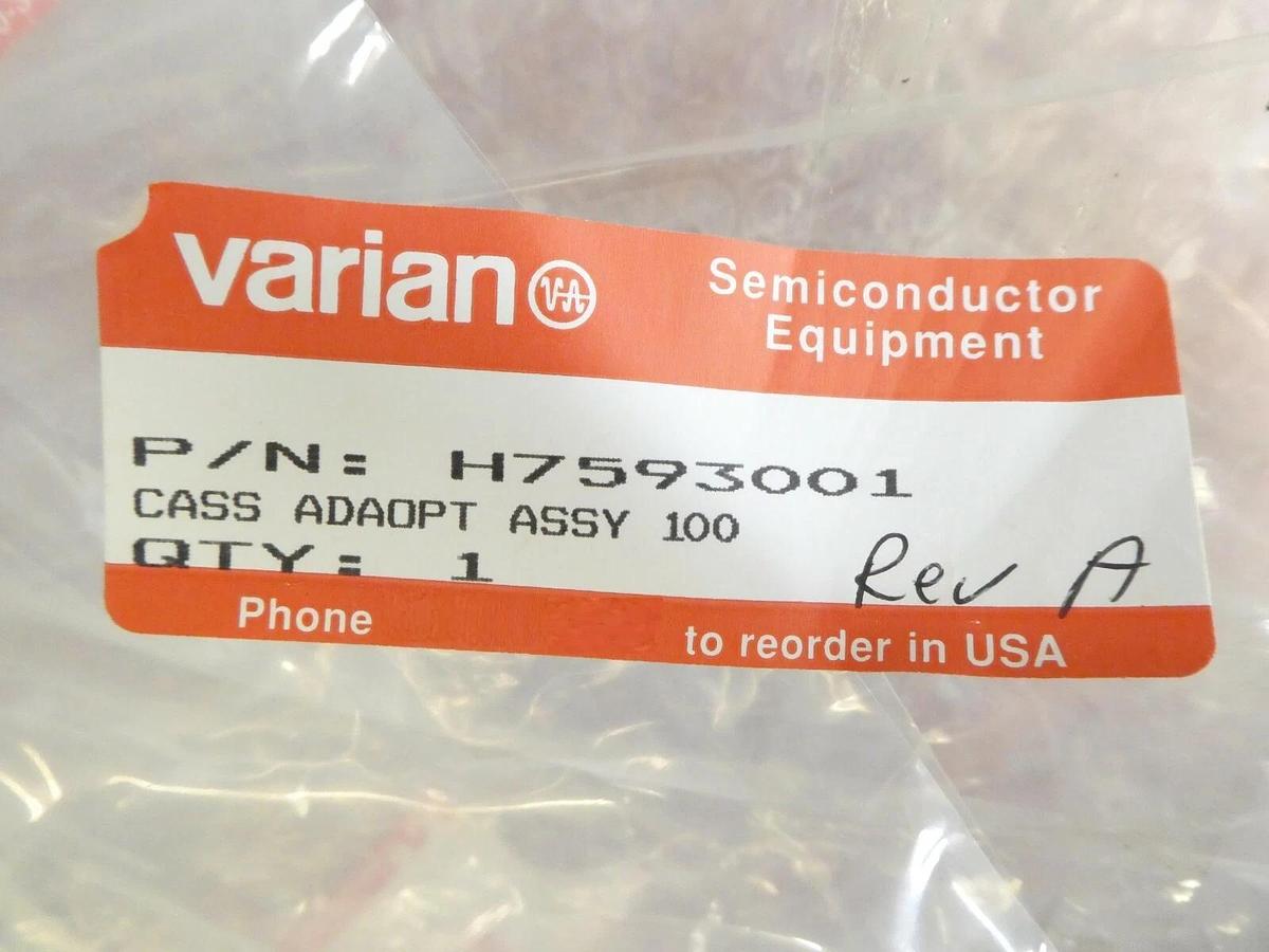 Varian Semiconductor Equipment H7593001 100mm Cassette Adapter Assembly VSEA New