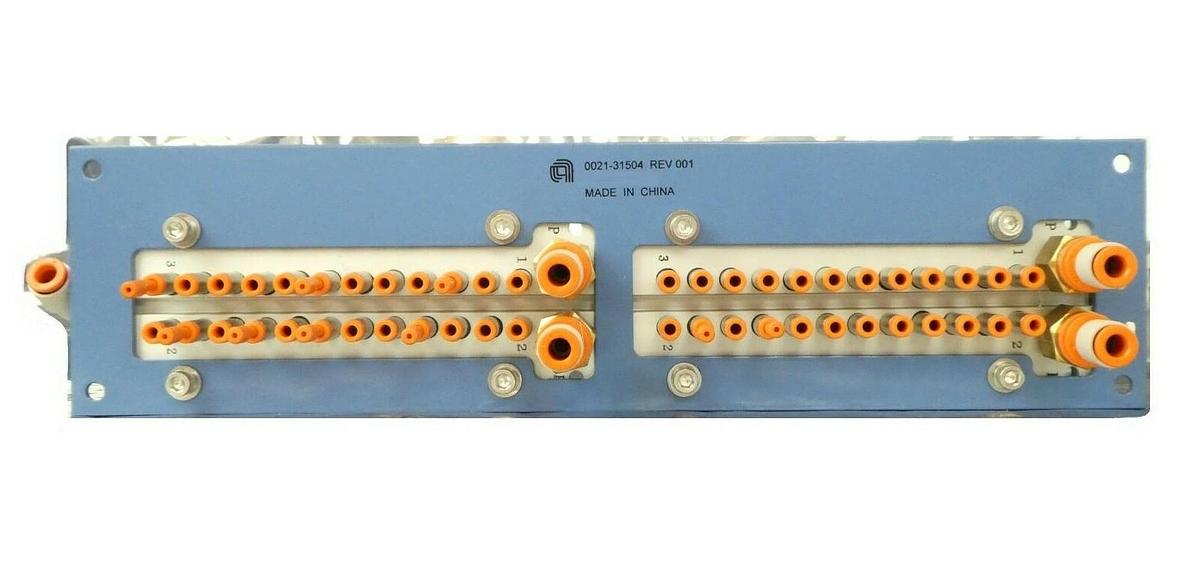 Used AMAT Applied Materials 0021-31504 Pneumatic Distribution Panel Producer Working