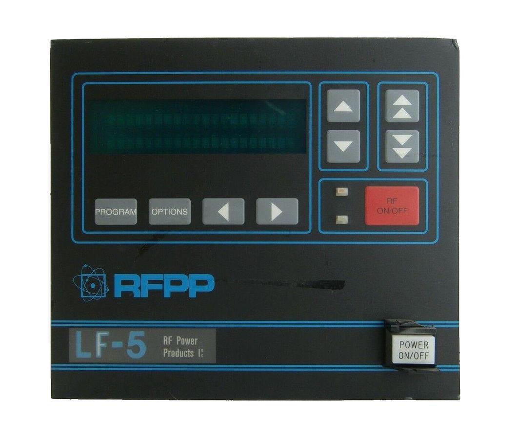 Used LF-5 RFPP RF Power Products 7520572050 RF Generator Tested Not Working As-Is