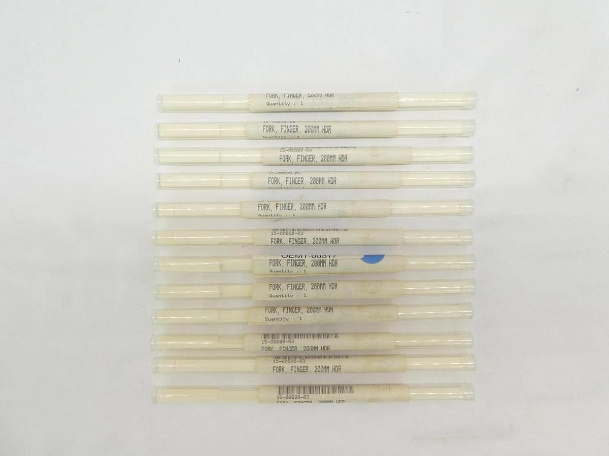Novellus Systems 15-00699-03 Finger Fork HDR 200mm Reseller Lot of 12 New Spare