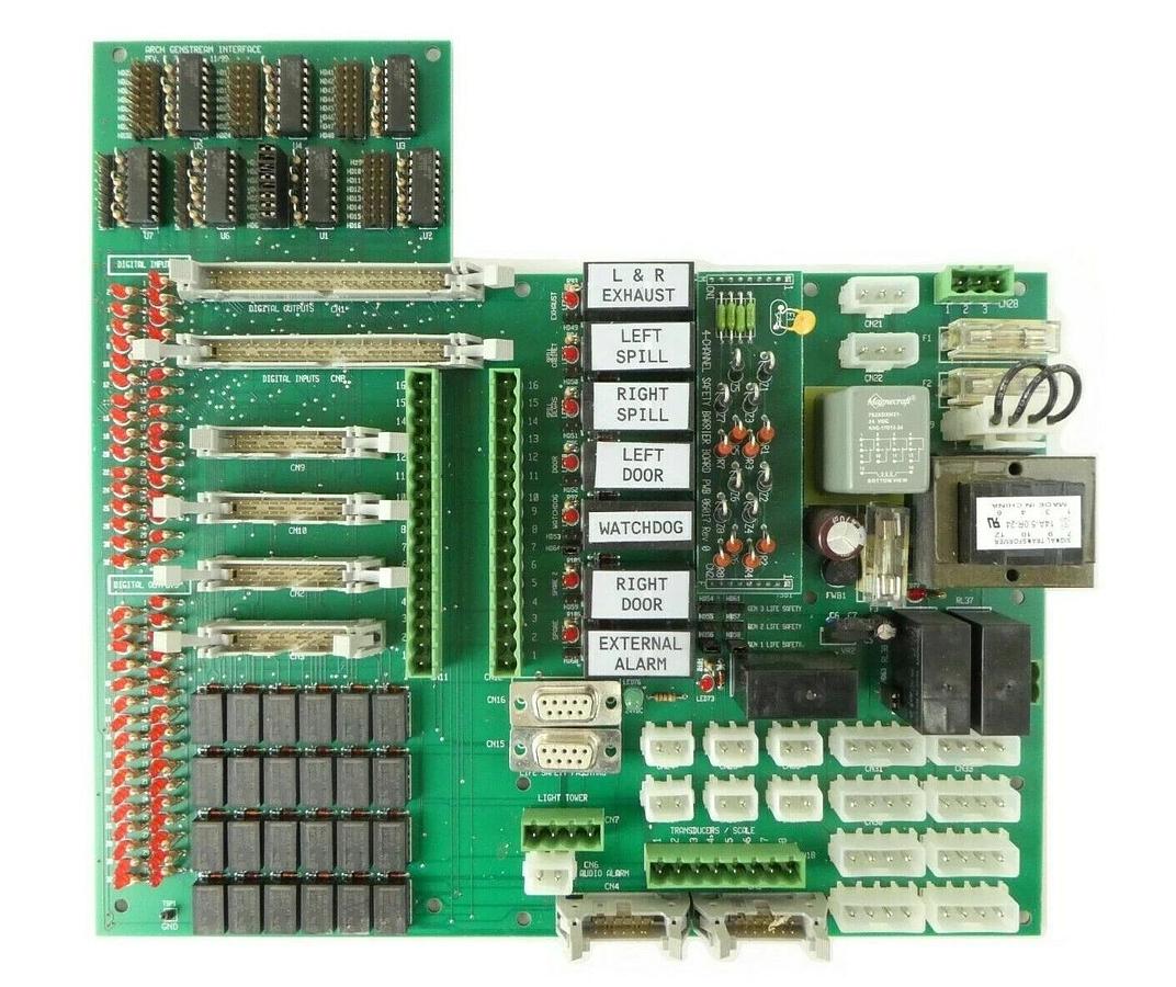 Used FujiFilm 29B-0137 Arch GenStream I/II Interface PCB 06017 Working Surplus
