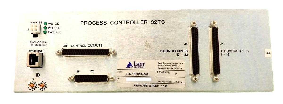 Used Lam Research 785-179350-002 Process Controller 32TC 685-188334-002 Working
