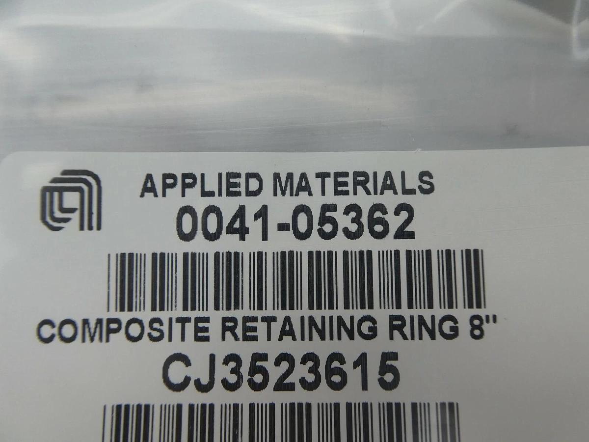 Used AMAT Applied Materials 0041-05362 Composite Retaining Ring 8" New Surplus