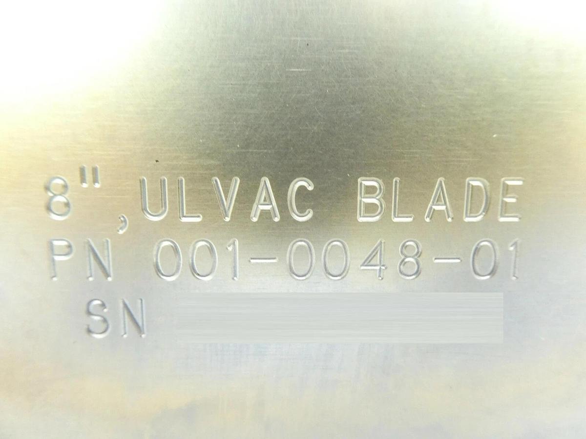 Used Ulvac 001-0048-01 8 Inch Blade End Effector Working Surplus