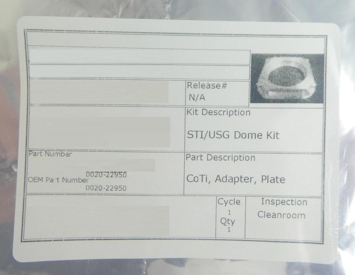 Refurbished AMAT Applied Materials 0020-22950 Collimator Source Adapter Plate Refurbished