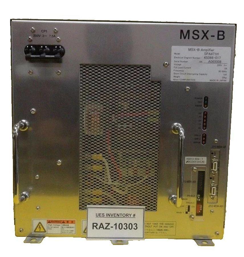 Used Nikon 4S066-017 MSX-B Amplifier Module SPA471H 4S013-684-1 NSR Series Working