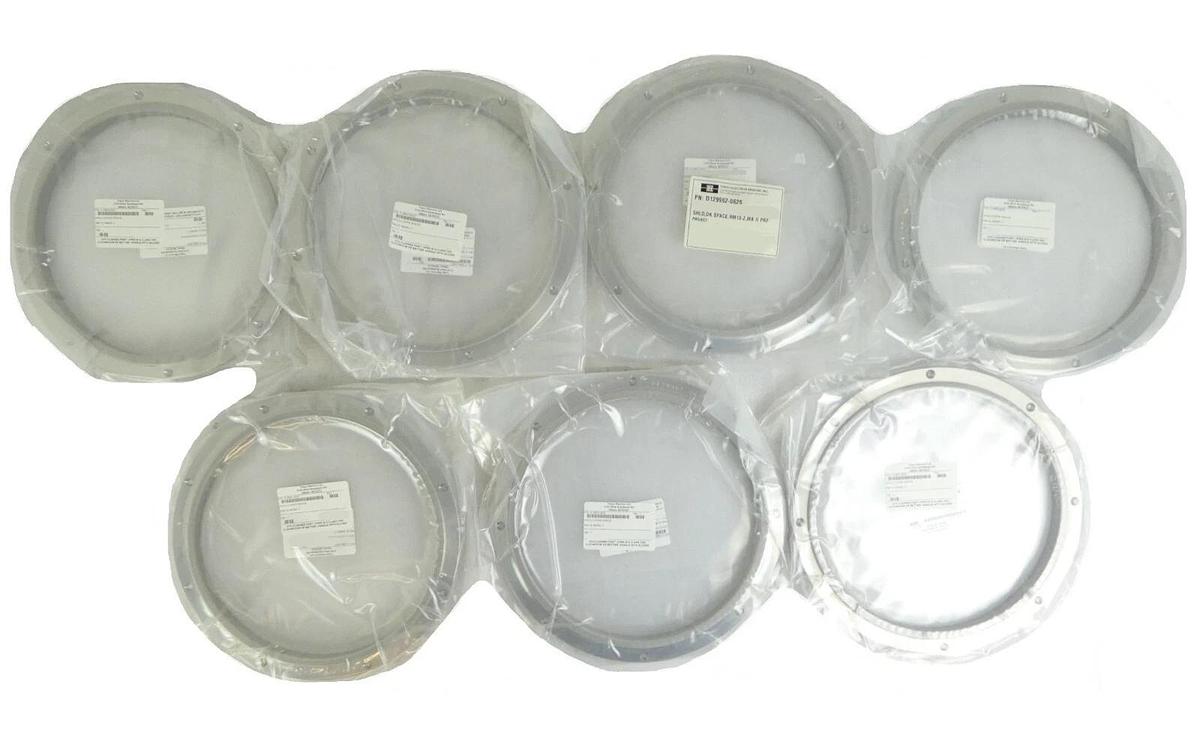TEL Tokyo Electron D129962-062S Mark II Dark Space Shield RM10-Z Lot of 7 New