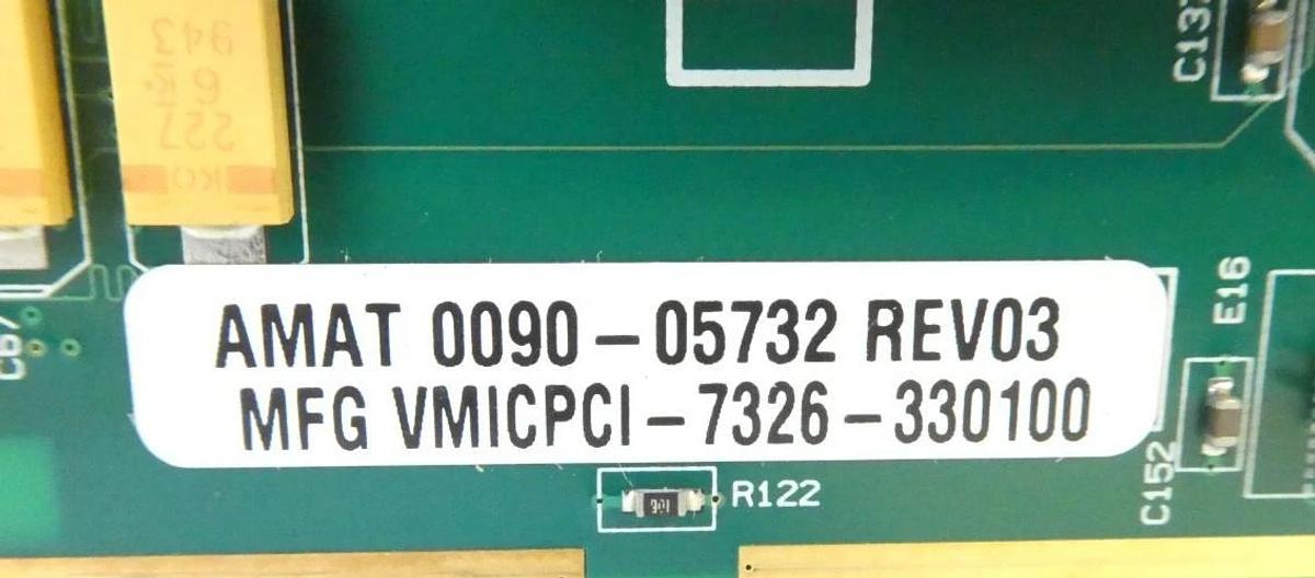 Used GE Fanuc VMICPCI-7326 SBC Single Board Computer AMAT 0190-24297 Rev. 001 Working