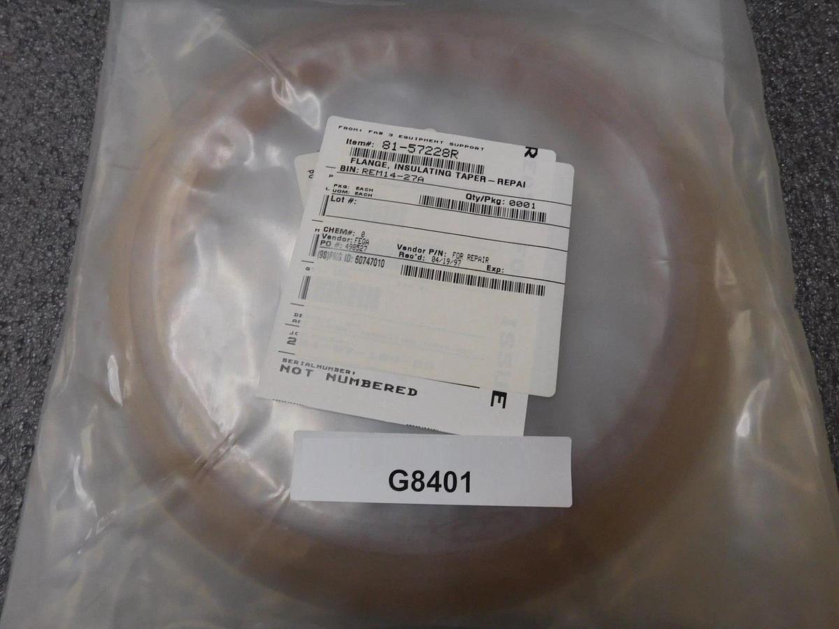 Refurbished AMAT Applied Materials 81-57228R Insulating Taper Flange Refurbished