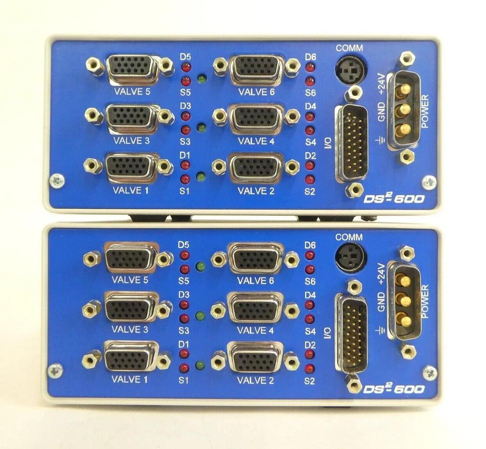Used Integrated Designs 4-001-002 Digital Valve Controller DS2-600 Lot of 4 Working
