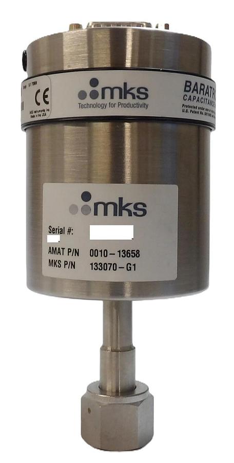 Used MKS Instruments 627B.1TBD1B Baratron Pressure Transducer Type 627 New Surplus