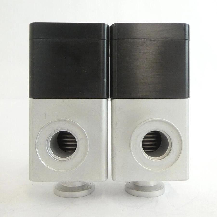 Used Varian L6281-703 L6281-701 Pneumatic Angle Valve Reseller Lot of 4 Working