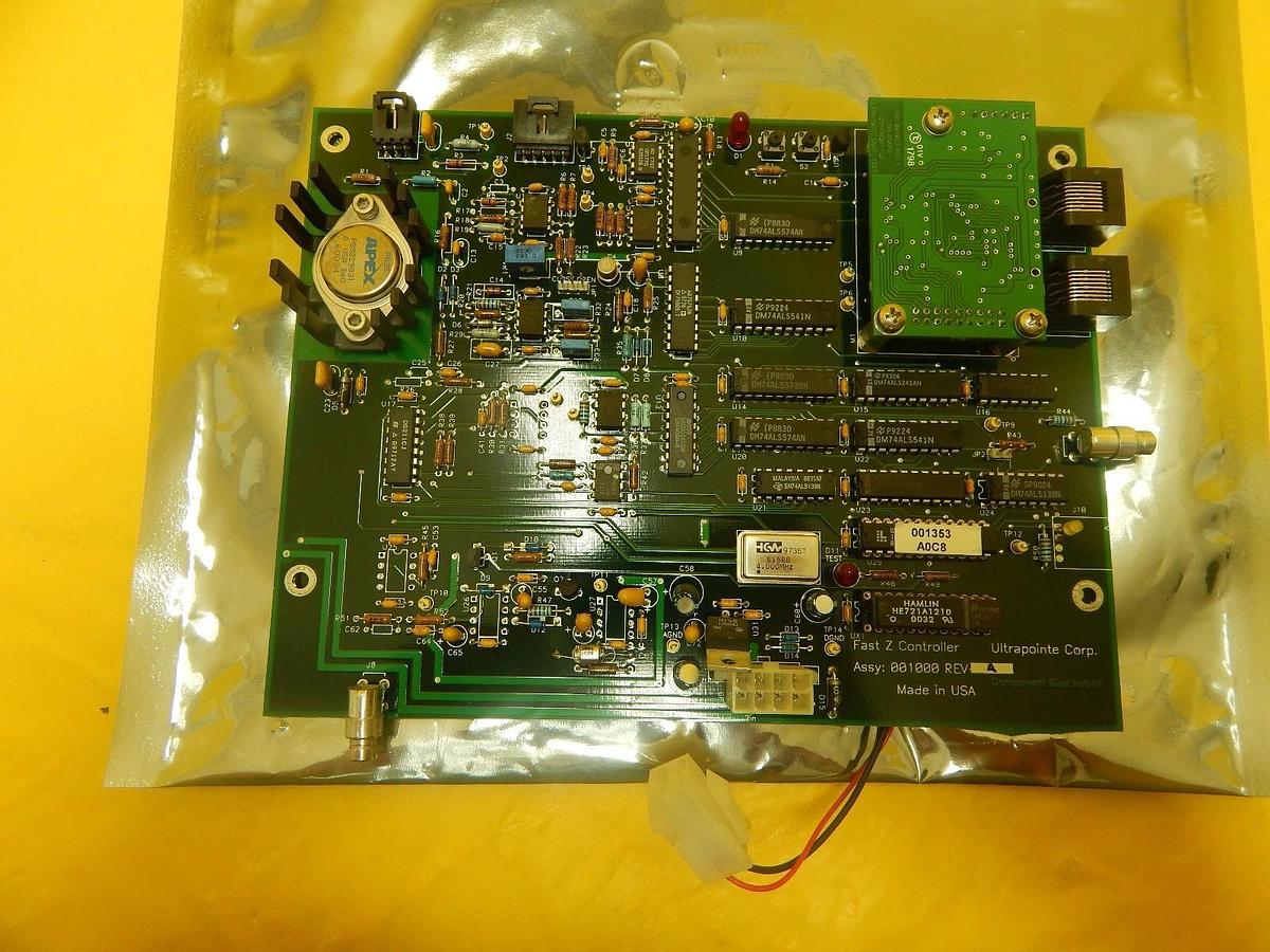 Used Ultrapointe 001000 Fast Z Controller PCB Rev. A KLA-Tencor CRS-3000 Used Working