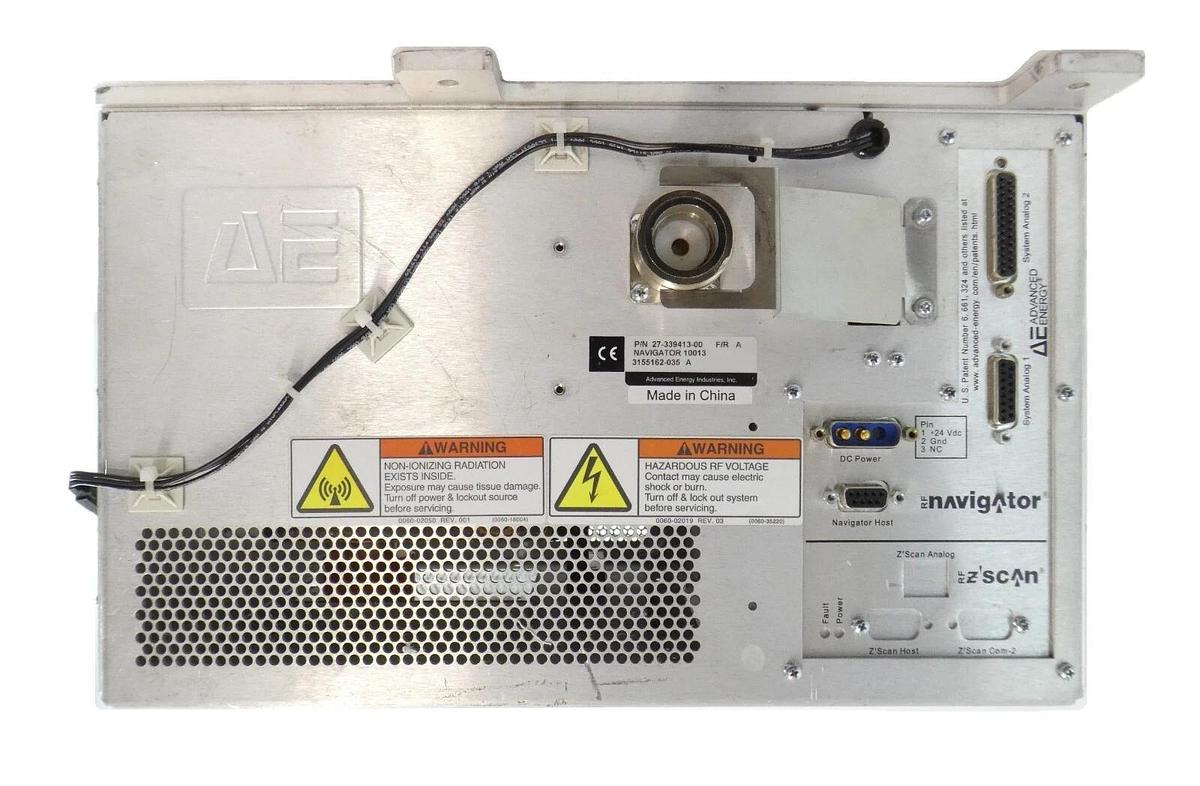 Used RF Navigator AE Advanced Energy 27-339413-00 RF Match Module Working Spare