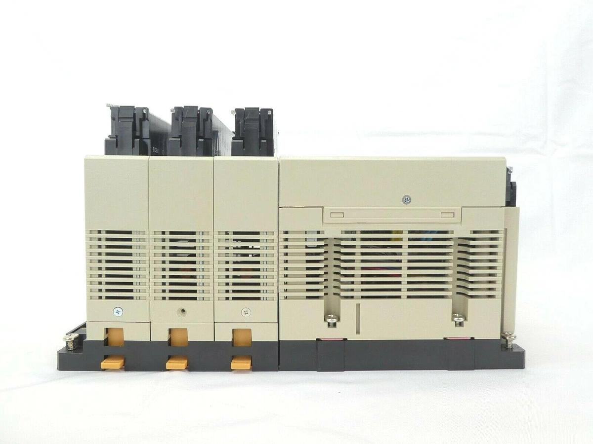 Used Omron C200H Programmable Logic Controller PLC Assembly Sysmac PS221 Working
