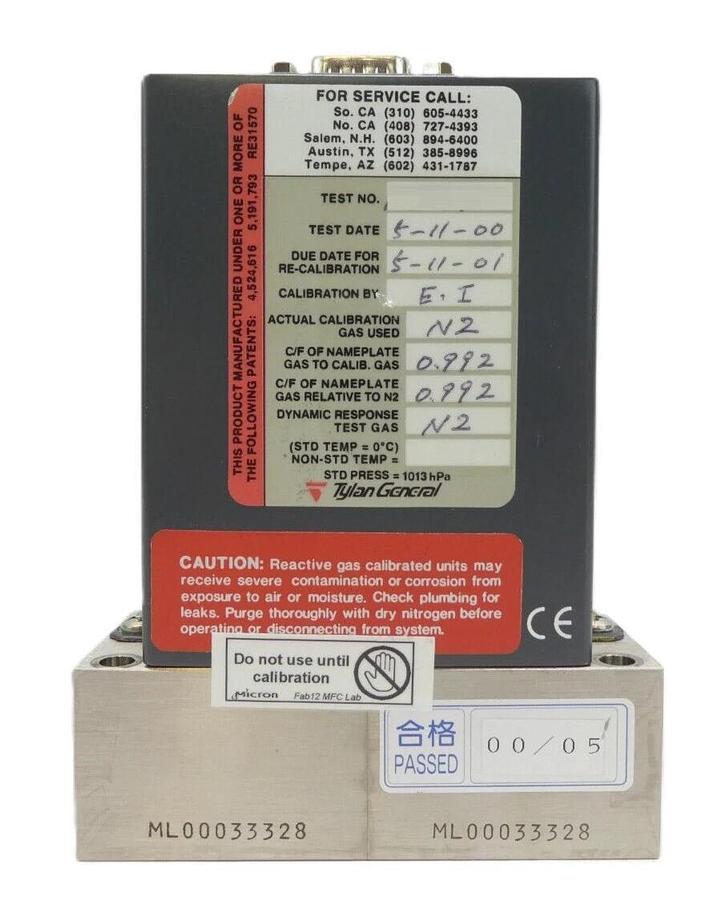 Used Tylan FC-2979MEP5-M Mass Flow Controller MFC 2979MEP5 Lot of 4 OEM Refurbished