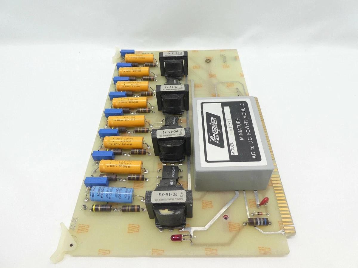 Used Varian Semiconductor VSEA D-F3104001 TC Heater Power Supply PCB Card Rev. C