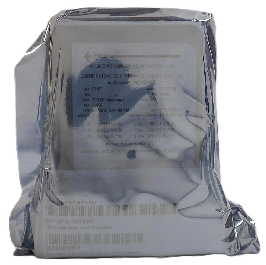 Brooks Instrument GF120C-107623 Mass Flow Controller MFC 50 SCCM CHF3 New