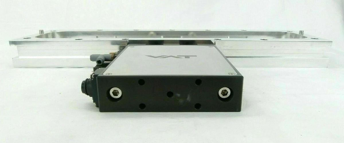 Used VAT 0200X-CA44 Pneumatic Slit Valve Unmarked Plasma-Therm Clusterlock Spare